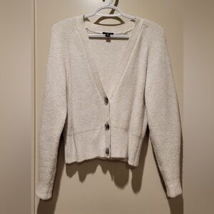 Ann Taylor Factory v-neck cardigan with buttons, XSP